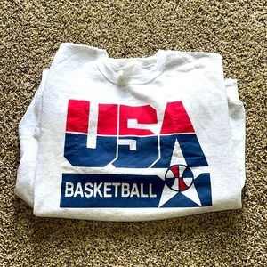 Men’s USA Dream Team Basketball Crewneck